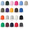 sweatshirt color chart - Undead Unluck Shop
