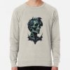 ssrcolightweight sweatshirtmensoatmeal heatherfrontsquare productx1000 bgf8f8f8 33 - Undead Unluck Shop